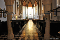 Die Kirche St. Leonhard in Graz von innen