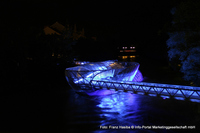 Graz  Murinsel von Vito Acconci im Bezirk Lend