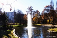 Ein Brunnen im Grazer  Volksgarten: Graz 4. Bezirk Lend
