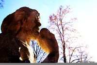 Statue im Schlosspark - Grazer Schloss Eggenberg. Graz  14. Bezirk – Eggenberg