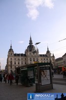Steiermark Fanmeilen Fanlaeuten Flashmob Graz 20110219 22