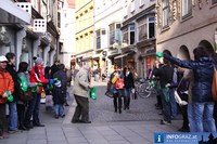 Steiermark Fanmeilen Fanlaeuten Flashmob Graz 20110219 28