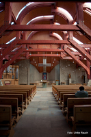 Bruder Klaus Kirche von Szyszkowitz-Kowalski Michael im Ragnitztal. Graz 10. Bezirk - Ries 