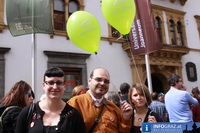 Plattform 25 Menschenkette rund um das Grazer Landhaus 20110411 11