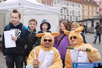 Golden Ei Osteraktion Grazhats Innenstadt Graz 20110415 13