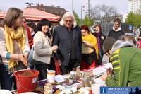 Aktion fuer Saatgutsouveraenitaet gegen EU Saatgesetze Lendplatz Graz 20110416 15