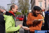 Aktion fuer Saatgutsouveraenitaet gegen EU Saatgesetze Lendplatz Graz 20110416 21