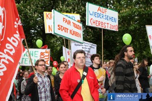 Plattform 25: Großdemonstration in Graz