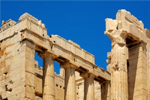 Pantheon,Athen,Griechenland,Finanzmärkte,Versagen,Europa,Arbeitslosigkeit,Finanzkrise,politisch,Reiche,beseitigt werden,ignorieren