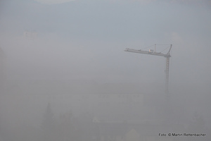 Nebel  - Gries - Eggenberg Richtung Plabutsch