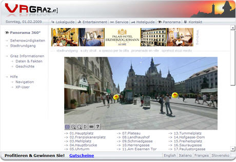 vrgraz,virtuell,Graz,virtuelles,Streetview,spazieren,internet,mobil