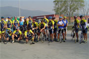 Radfahrer Treffs