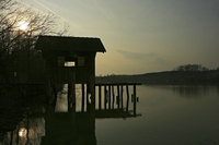 Am Abend wird es still am Harter-Teich