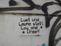 Motto zum Überleben?