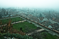 Blick vom Schloßberg Richtung Rathaus