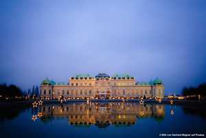 Wien,Schloss,Belvedere,Spiegelung,Wellness,Graz,interessant,ruhiger Ort,Freizeit,Paläste