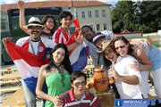 Paraguay &ndash; Japan,29.6.2010, public  viewing Graz,Geld Gewinn,Fu&szlig;ball Spielen,Soccer 2010,public  viewing,Fu&szlig;ball Event,