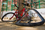 Fahrrad kaputt,Radfahren Kinder,Kinderrad,Fahrradabstellplatz Graz,Rechtsabbieger,Jugendfahrrad