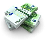 Euro,Euroscheine,Geld,Bargeld,kostenloses Girokonto,zinssätze,konditionen,durchschnittseinkommen,girokonten,realität,anleger,privatbank,kondition
