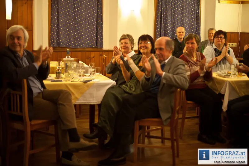 CD-Praesentation konsGeiger Volksmusik Hoechwirt Graz Sepp Pichler Karl Paar Eva Haselgruber-Muchowitsch Gerhard Kalss Juergen Berchtold Klaus Haselgruber 50