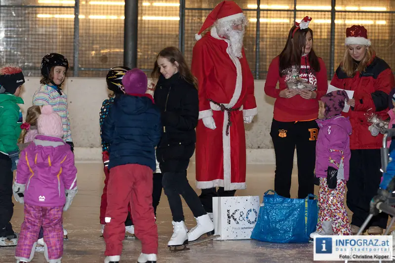 Weihnachtsmann beim Eissportclub ESC Graz - 015