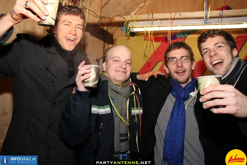 Antenne Silvesterdorf Hauptplatz Graz - 003