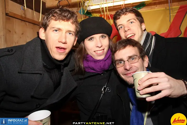 Antenne Silvesterdorf Hauptplatz Graz - 004