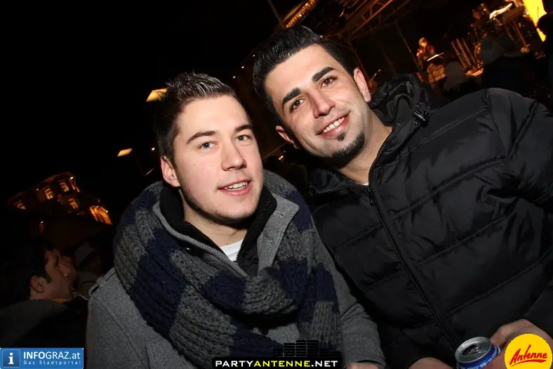 Antenne Silvesterdorf Hauptplatz Graz - 011