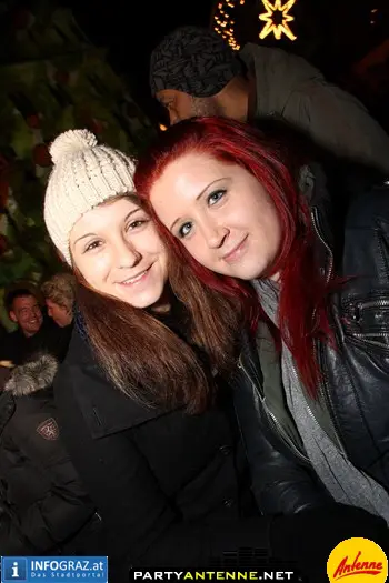 Antenne Silvesterdorf Hauptplatz Graz - 020