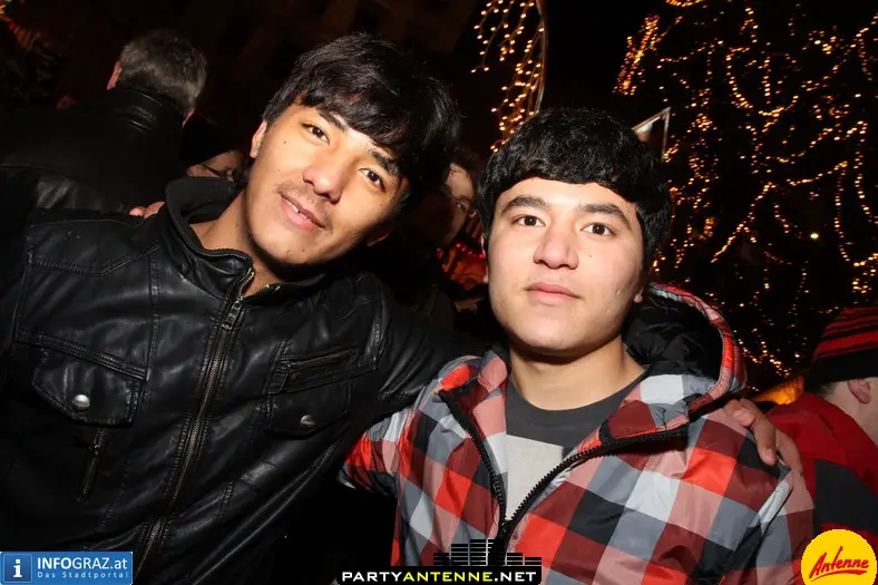 Antenne Silvesterdorf Hauptplatz Graz - 024