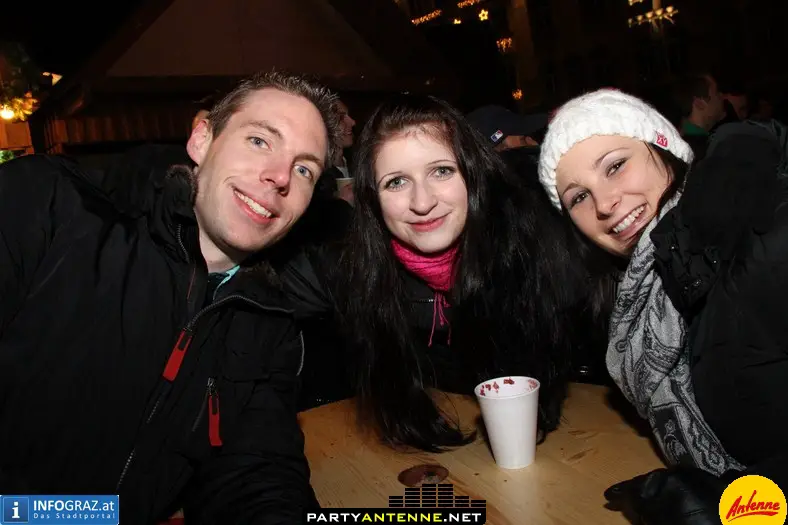Antenne Silvesterdorf Hauptplatz Graz - 043