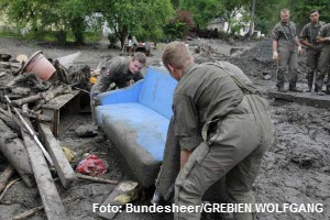 Soldaten,Bevölkerung,Unwetter,St. Lorenzen,Katastrophenhilfe,wesentliche Aufgabe des Bundesheeres,zivildienst,volksbefragung,wehrpflicht,berufsheer