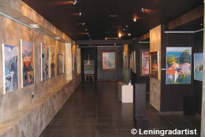 ARKA Gallery Leningrad,Präsentation von Gemälden,Nikolai Romanov,Grazer galerie,ausstellungen,ausstellung