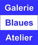 galerie blaues atelier logo kunst im oeffentlichen raum installationen kerstin eberhard verein videokunst multi media neue medien