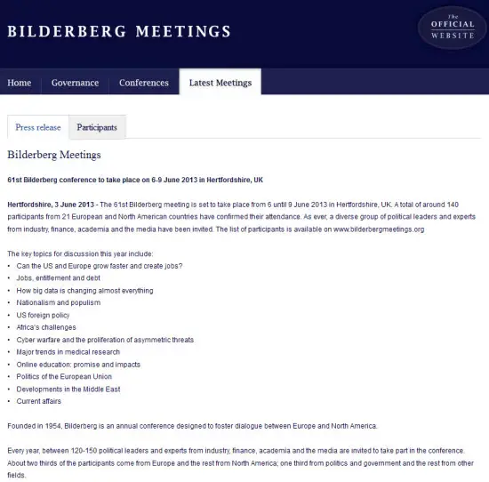 Tagesordnung,Bilderberg 2013,think-tank,sparer,cdu,asiat,staatssekretär,peter jordan,barroso,naher osten,reding,deutsche wirtschafts nachrichten,mega-trends,eurocrash