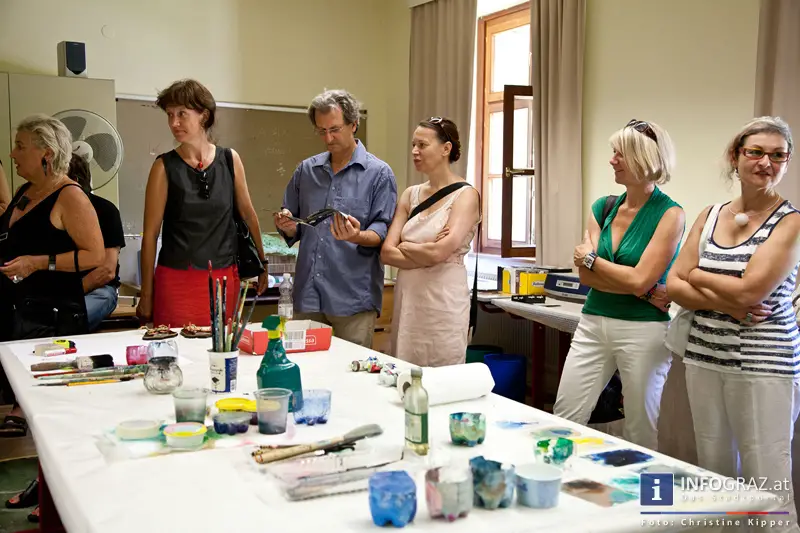 9. Künstlerklausur in Stift Rein ‚Tag des offenen Ateliers‘ - 043