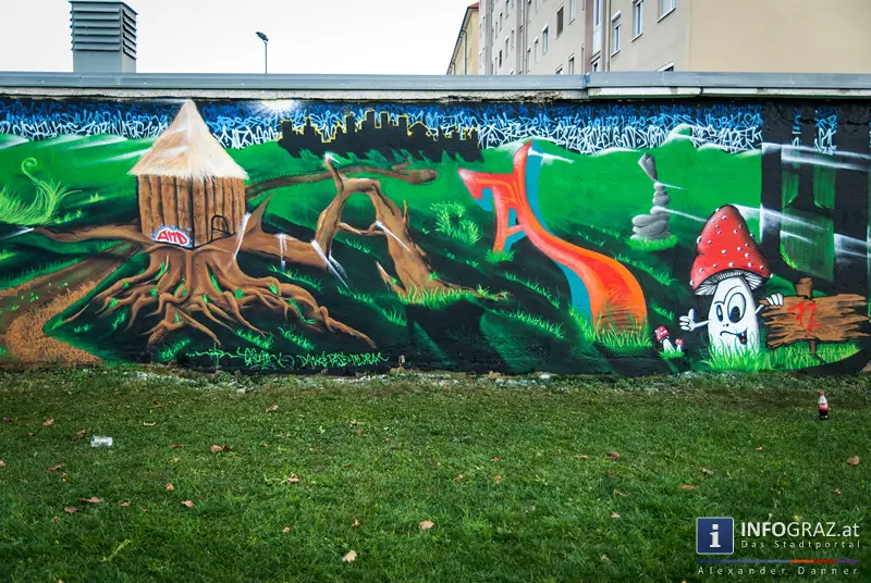 Clash of the Elements GRAFFITI CONTEST in der Helmut-List-Halle am 19.10.2013 - 013