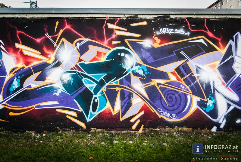 Clash of the Elements GRAFFITI CONTEST in der Helmut-List-Halle am 19.10.2013 - 038