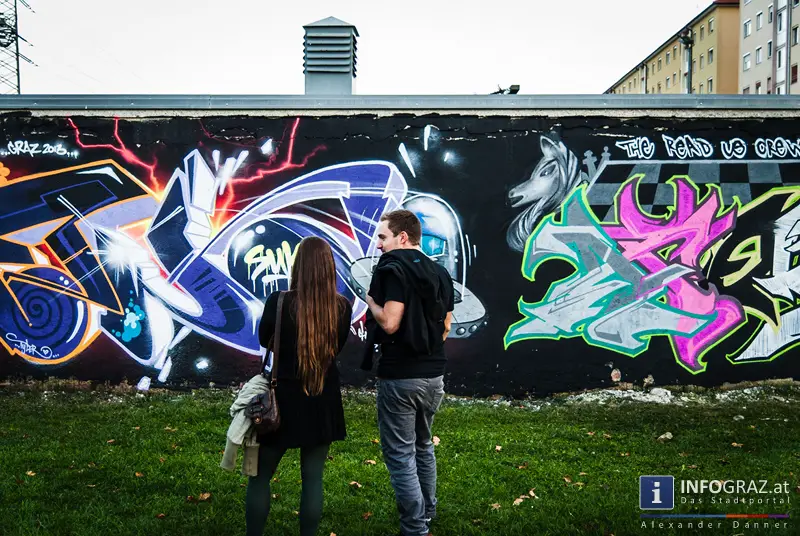 Clash of the Elements GRAFFITI CONTEST in der Helmut-List-Halle am 19.10.2013 - 048