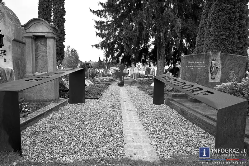 Allerheiligen – Allerseelen - Bilder einer besonderen Ruhestätte in Graz: Vinzi-Friedhof - 000