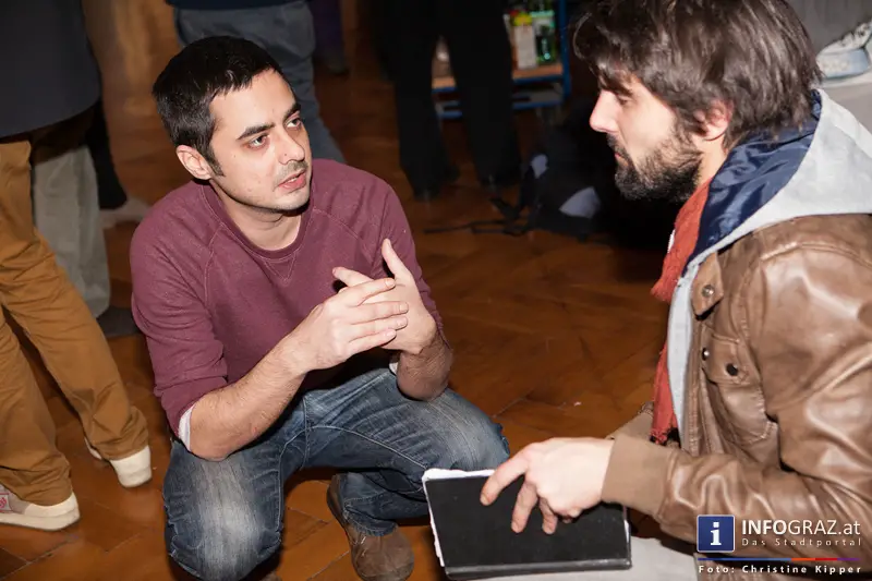 KOLLEKTIV GRAUKARTE ‚saisonkarte‘ - Vernissage am 11. Dezember 2013 in der Rathausgalerie - 049