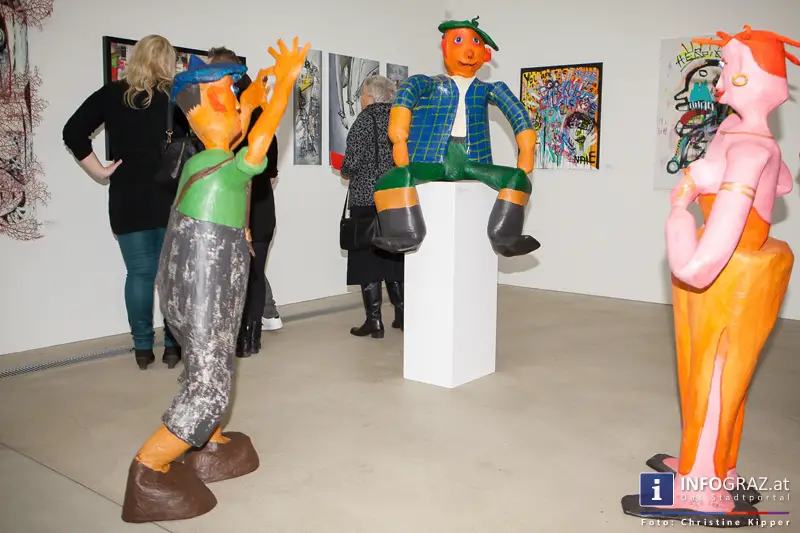 Jahresausstellung Künstlerbund Graz – Halle für Kunst und Medien – Vernissage am 13.12.2013 - 002