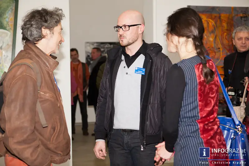 Jahresausstellung Künstlerbund Graz – Halle für Kunst und Medien – Vernissage am 13.12.2013 - 020