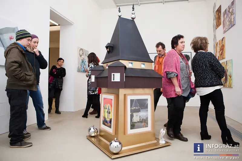 Jahresausstellung Künstlerbund Graz – Halle für Kunst und Medien – Vernissage am 13.12.2013 - 024