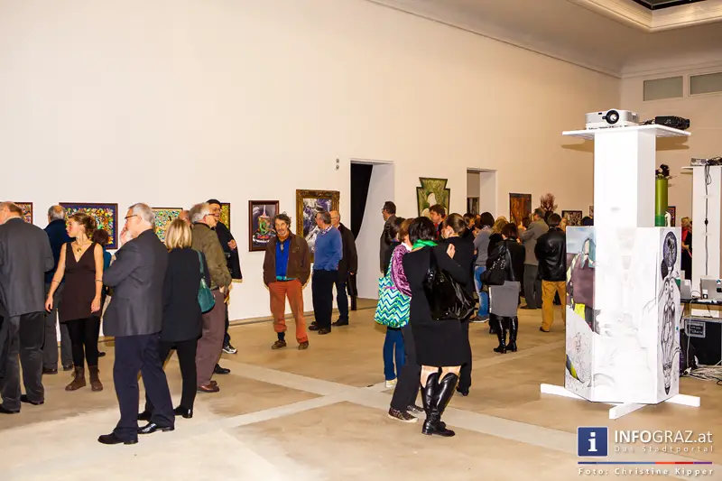 Jahresausstellung Künstlerbund Graz – Halle für Kunst und Medien – Vernissage am 13.12.2013 - 037