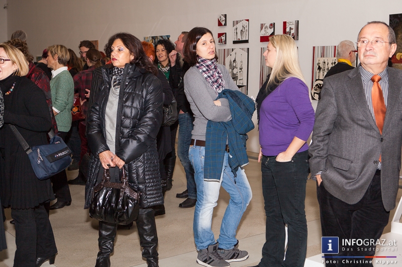 Jahresausstellung Künstlerbund Graz – Halle für Kunst und Medien – Vernissage am 13.12.2013 - 043