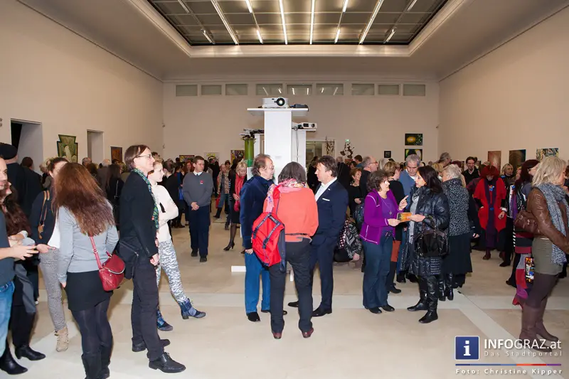 Jahresausstellung Künstlerbund Graz – Halle für Kunst und Medien – Vernissage am 13.12.2013 - 048