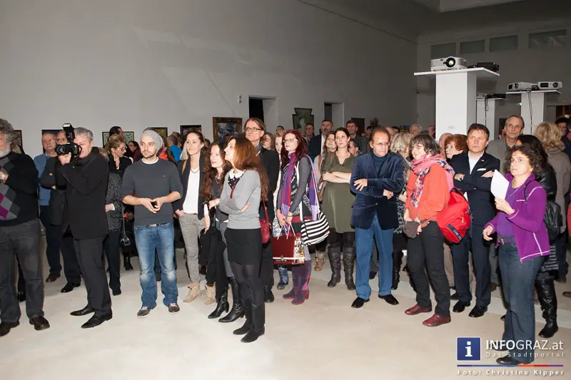Jahresausstellung Künstlerbund Graz – Halle für Kunst und Medien – Vernissage am 13.12.2013 - 050