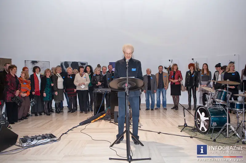 Jahresausstellung Künstlerbund Graz – Halle für Kunst und Medien – Vernissage am 13.12.2013 - 064