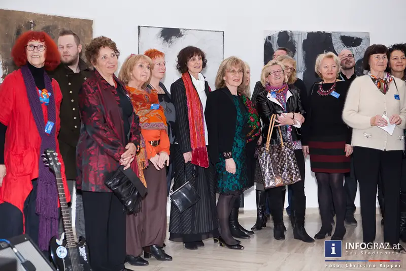 Jahresausstellung Künstlerbund Graz – Halle für Kunst und Medien – Vernissage am 13.12.2013 - 068